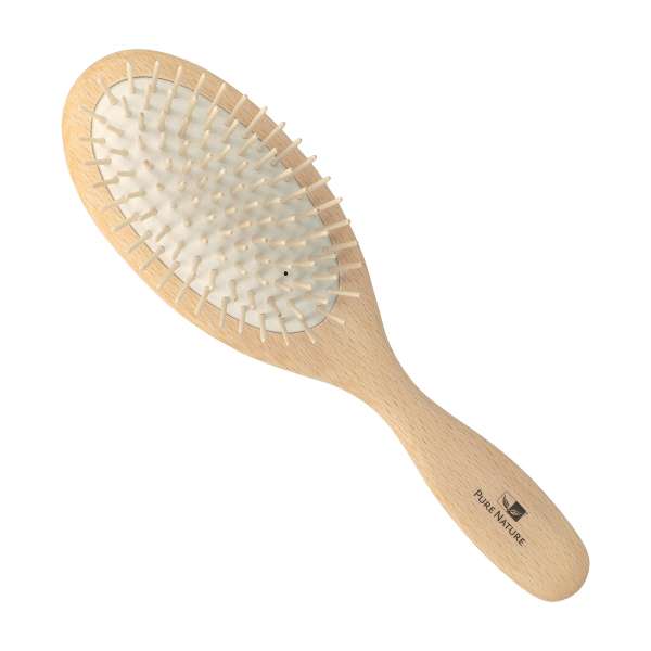 Hairbrush With Wooden Pegs Hairbrush With Wooden Pegs