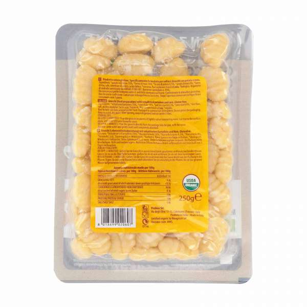 Probios corn gnocchi without wheat - vegan, store without refrigeration