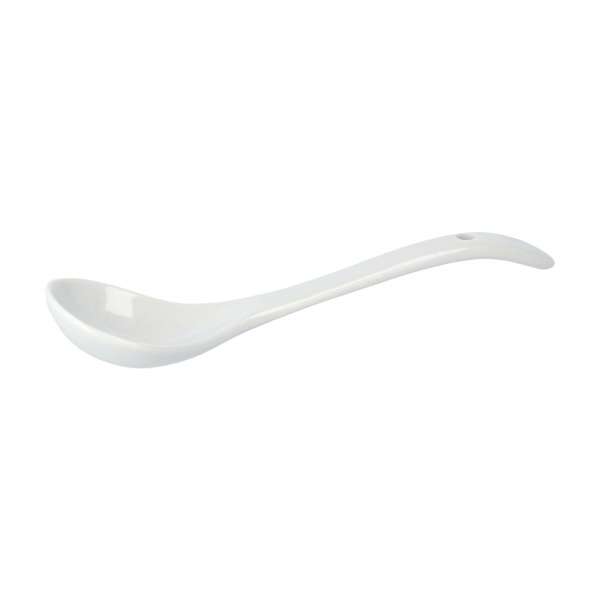Porcelain spoon white, 14 cm, buy online Porcelain spoon white, 14 cm, buy online