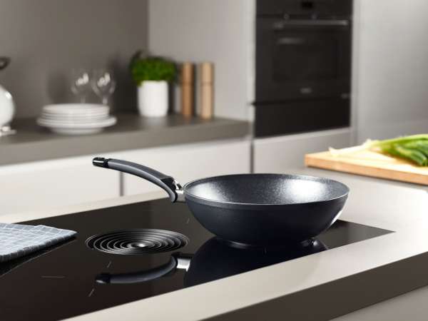Fissler Adamant wok pan scratch-resistant, non-stick, induction