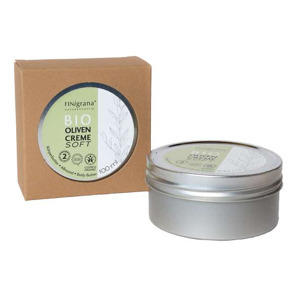 FINigrana Olive Oil Face Cream, Soft with Organic Shea Butter