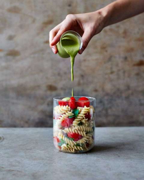 Black & Blum glass lunch bowl